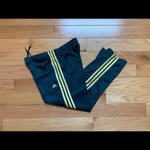 Adidas Stripes Cropped Track Pants